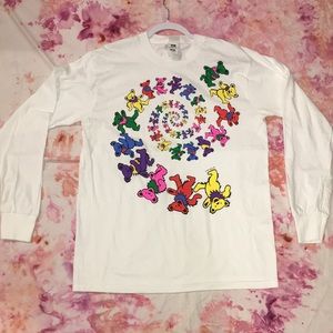 Spiral Bears 1997 Grateful Dead Tee